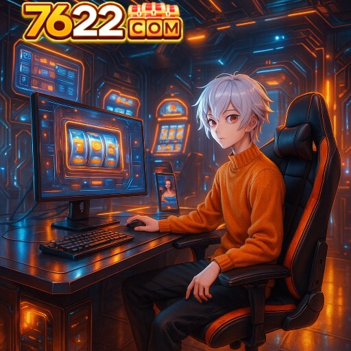 Imagem promocional da 7622 COM divulgando a plataforma e suas promoções